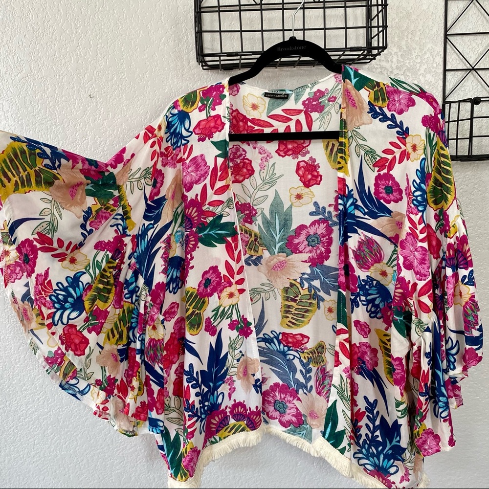 Floral kimono